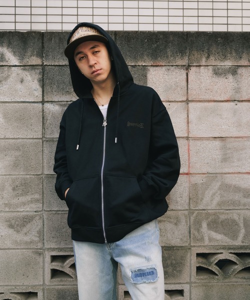 supplier ジップパーカー SUPPLIER パーカー SUPPLIER/サプライヤー Cross Zip Hoodie