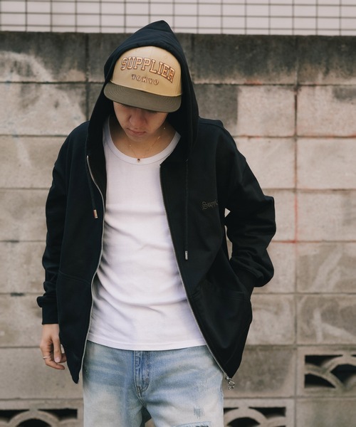 SUPPLIER パーカー SUPPLIER/サプライヤー Cross Zip Hoodie