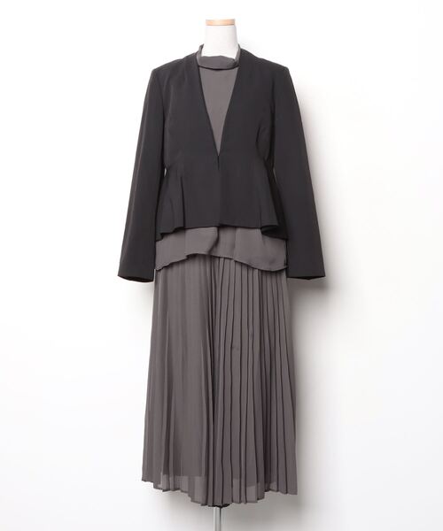 RUIRUE BOUTIQUE ルイルエブティック セットアップ ツイード RUIRUE BOUTIQUE 「RUIRUE BOUTIQUE」 セットアップ L ブラック