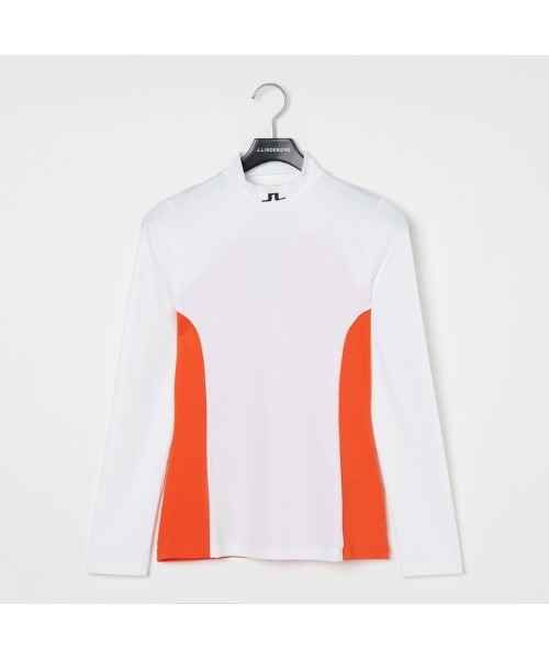 ブラウス シャツ 「J.LINDEBERG/GOLF」長袖モックネックシャツ レディース