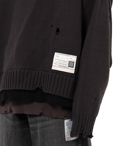 MAISON MIHARA YASUHIRO セーター ニット Triple Layered Knit Sweater