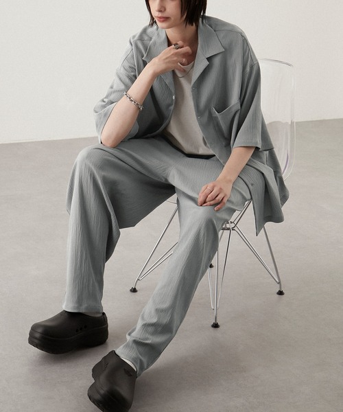 Alfred Alex セットアップ Alfred Alex」 セットアップ M ライトグレー メンズ : ZOZOTOWN