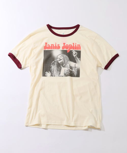 ジャニス・ジョップリン　90年代　ヴィンテージ　Tシャツ 90s USA製 JANIS JOPLIN PRINT T-SHIRT / 90年代 ジャニス ジョプリン