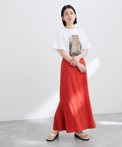 「ADAM ET ROPE'」 スカート 38 ブラック レディース