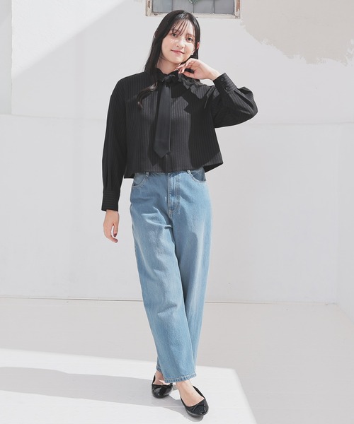 Honeys（ハニーズ） ブラウス シャツ ネクタイ付シャツ レディース 