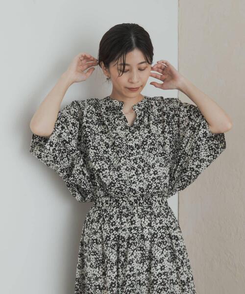 CHANEL フラワープリント 長袖ブラウス サイズ42 URBAN RESEARCH DOORS（アーバンリサーチドアーズ） ブラウス シャツ
