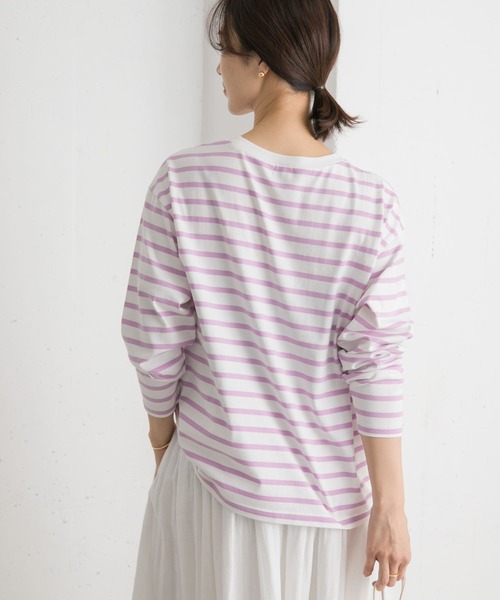 「URBAN RESEARCH DOORS」 長(zhǎng)袖カットソー MEDIUM ブルー レディース