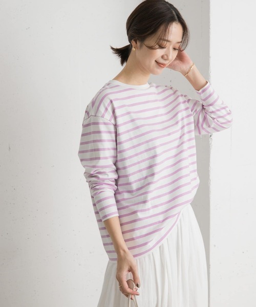 「URBAN RESEARCH DOORS」 長(zhǎng)袖カットソー MEDIUM ブルー レディース