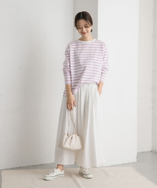 「URBAN RESEARCH DOORS」 長(zhǎng)袖カットソー MEDIUM ブルー レディース