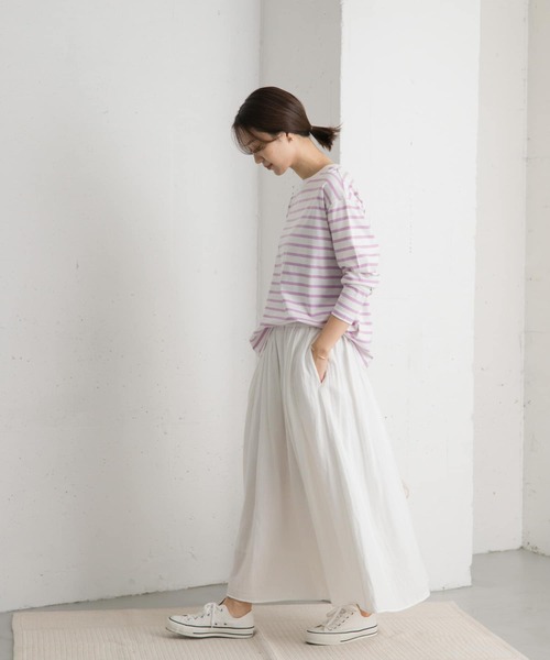 「URBAN RESEARCH DOORS」 長(zhǎng)袖カットソー MEDIUM ブルー レディース