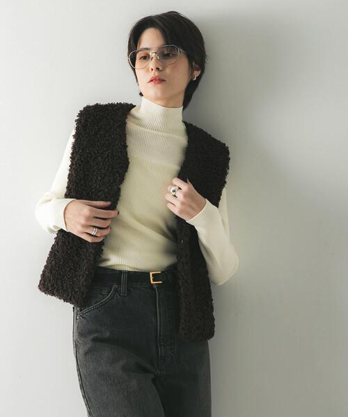 URBAN RESEARCH（アーバンリサーチ） ベスト ジレ ECOPELカーリー