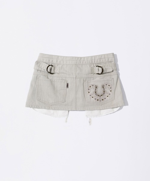SCULPTOR（スカルプター） スカート Apron Layered Mini Skirt