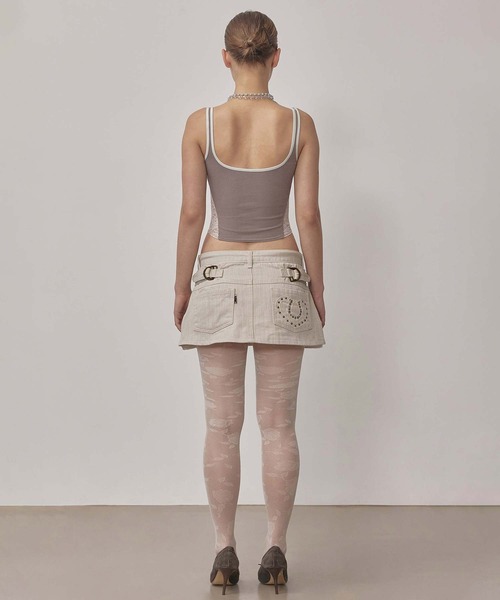 SCULPTOR（スカルプター） スカート Apron Layered Mini Skirt