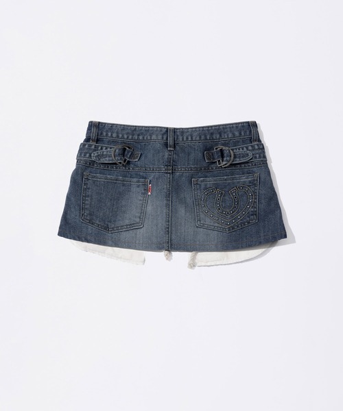 SCULPTOR（スカルプター） スカート Apron Layered Mini Skirt