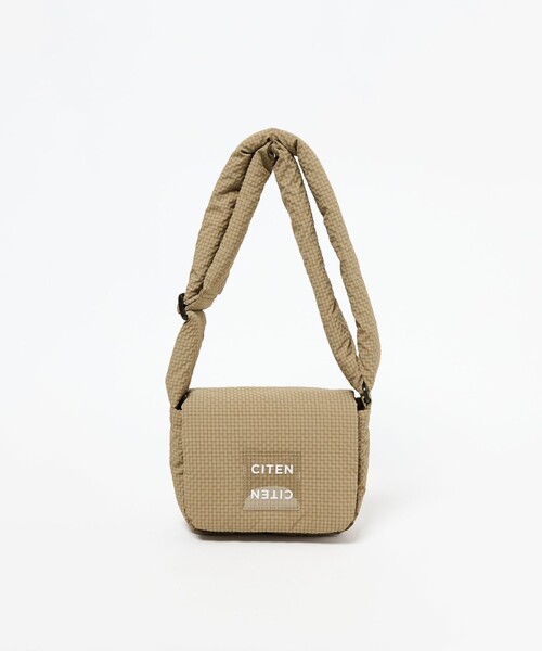 CITEN ショルダーバッグ バッグ 「CITEN」パデッドクリアロゴ