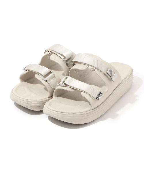 「SUICOKE」 フラットサンダル 25 ブラック レディース_画像3