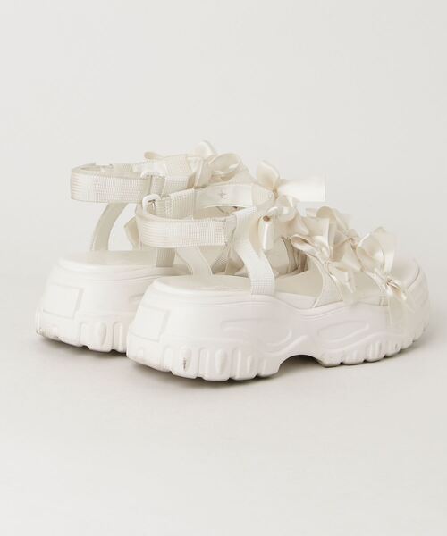 「merry jenny」 ヒールサンダル MEDIUM アイボリー レディース_画像2