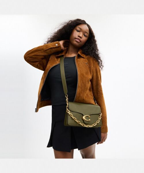 COACH ショルダーバッグ バッグ チェーン タビー ショルダー