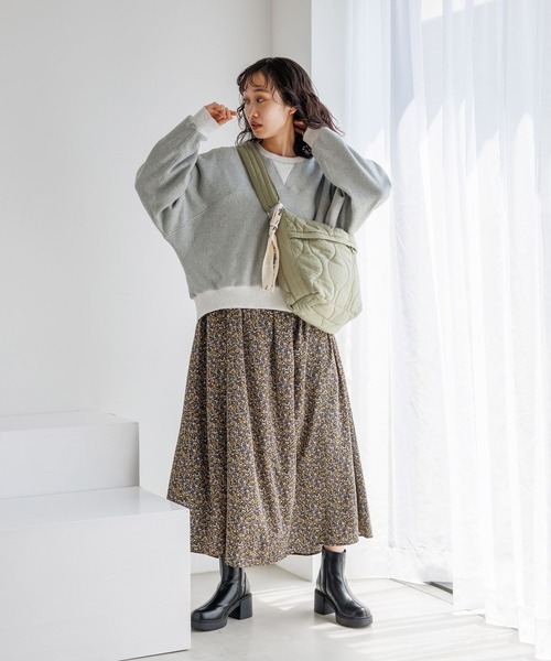 バッグ nico niko and… 「niko and」 2WAYバッグ 0 セージグリーン レディース