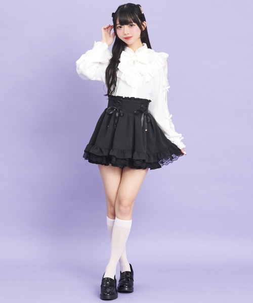 Secret Honey（シークレットハニー） ブラウス シャツ 袖スリット 