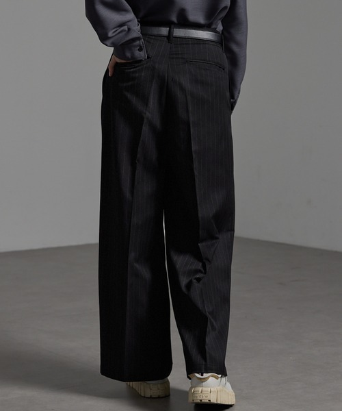 CIYOT スラックス 「CIYOT-シヨウト-」TRストレッチ センタープレス 2