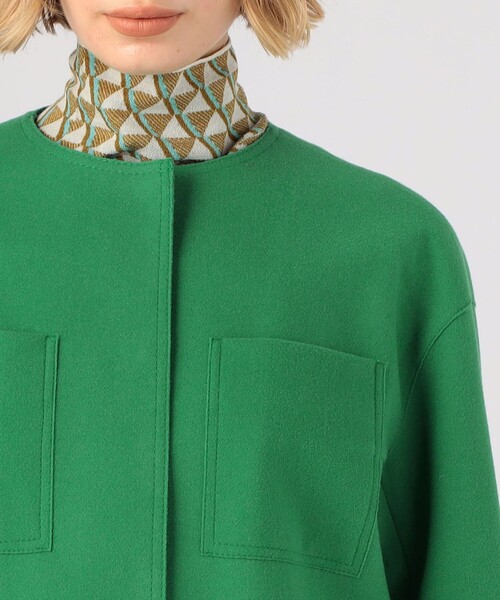 Ballsey（ボールジィ） ノーカラージャケット 36 ライトベージュ