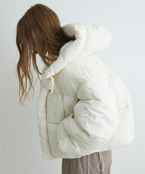 Mirette ダウンコート ダウンジャケット クロップドパファージャケット