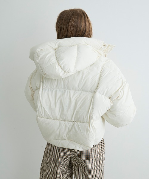 Mirette ダウンコート ダウンジャケット クロップドパファージャケット