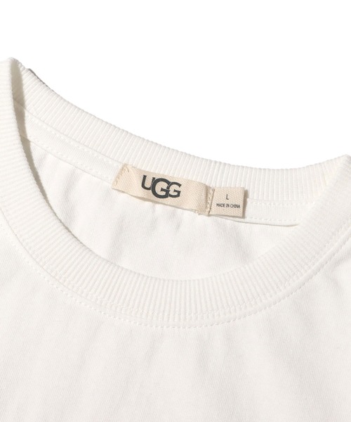 「UGG」 半袖Tシャツ M ホワイト レディース_画像8