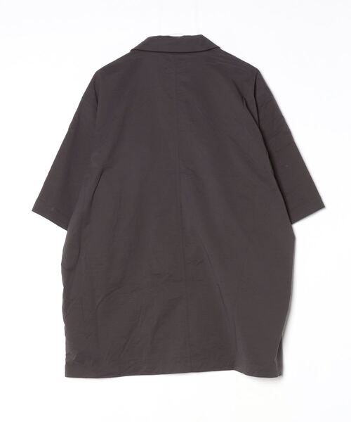 ATON 半袖シャツ 06サイズ ATON（エイトン） STRETCH WOOLY NYLON S/S 半袖シャツ「THE TOKYO