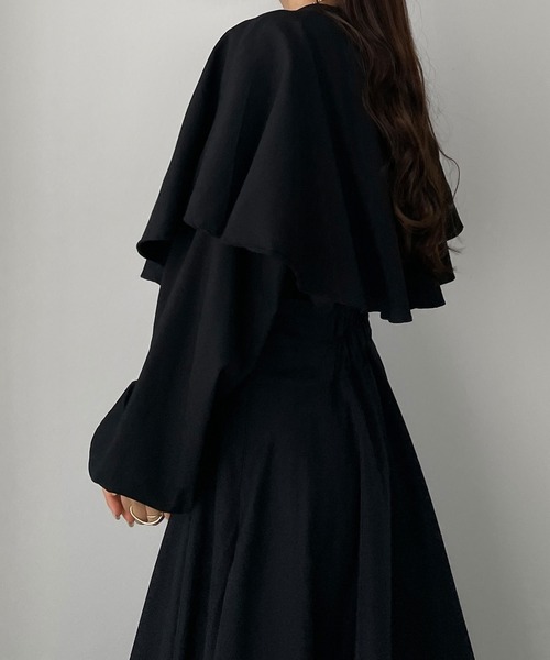 「Louere」 長袖ブラウス LARGE モカ レディース_画像8