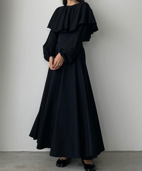 「Louere」 長袖ブラウス LARGE モカ レディース_画像9