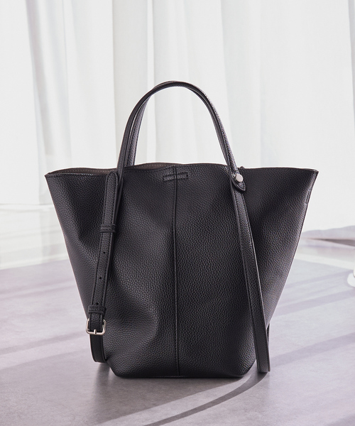 collex トートバッグ ダブルハンドル バケットトートバッグ レディース