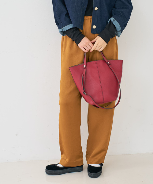 collex（コレックス） トートバッグ ダブルハンドル バケットトート