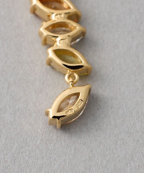 ete（エテ） ピアス ビジュー マーキス ピアス レディース : ZOZOTOWN