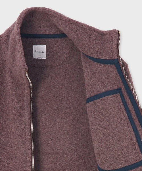 Paul Smith（ポール・スミス） ブルゾン アウター ボアフリース ジップ