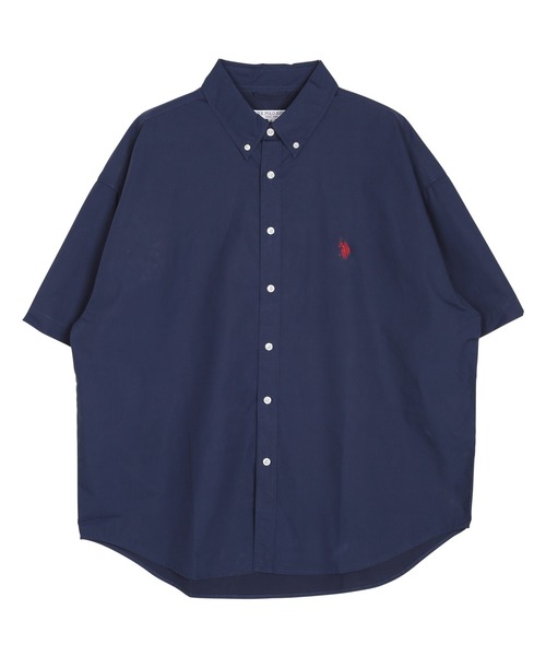 「U.S. POLO ASSN.」 半袖シャツ MEDIUM ブラック メンズ_画像5