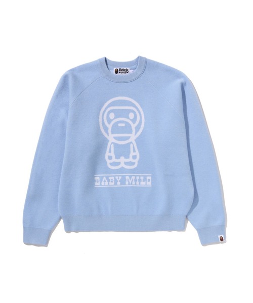 A BATHING APE（アベイシングエイプ） ニット セーター BABY MILO KNIT