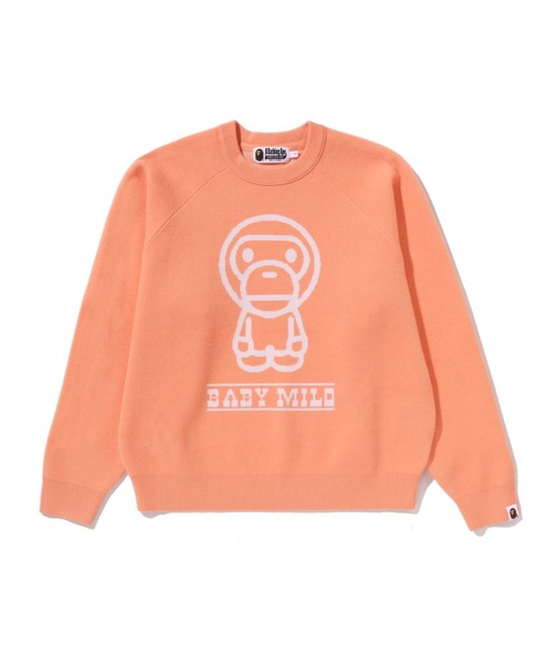 A BATHING APE（アベイシングエイプ） ニット セーター BABY MILO KNIT