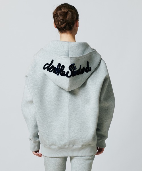 ESSENTIAL（DOUBLE STANDARD CLOTHING） パーカー ダンボールロゴ
