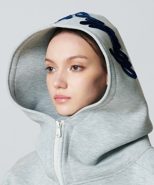 ESSENTIAL（DOUBLE STANDARD CLOTHING） パーカー ダンボールロゴ