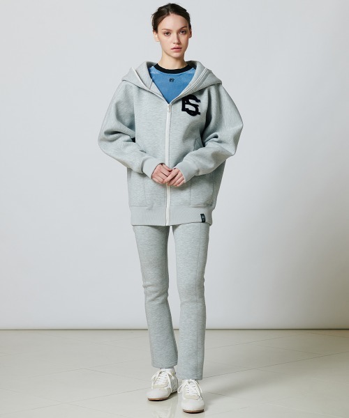 ESSENTIAL（DOUBLE STANDARD CLOTHING） パーカー ダンボールロゴ