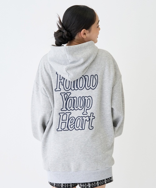 パーカー  「LTXC」「綿100％」バックロゴチュニックパーカ キッズ 子供服 女の子 | LOVETOXIC | 14