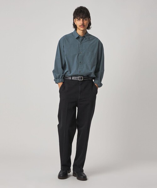 STEVEN ALAN（スティーブンアラン） シャツ ポプリン グラフチェック