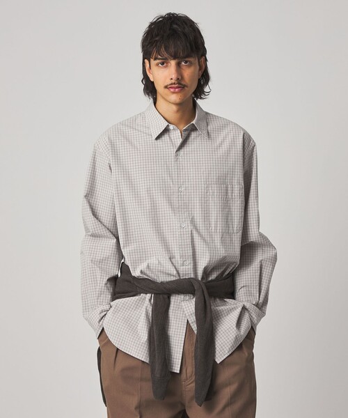 STEVEN ALAN（スティーブンアラン） シャツ ポプリン グラフチェック