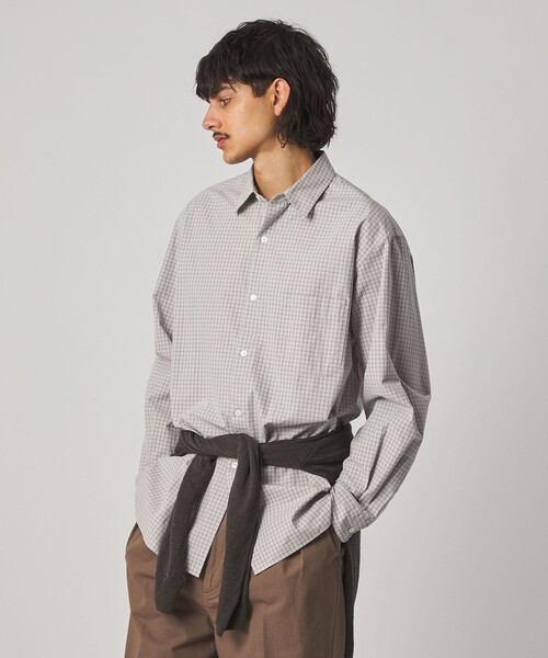 STEVEN ALAN（スティーブンアラン） シャツ ポプリン グラフチェック