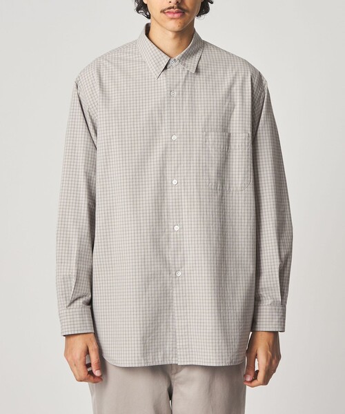 STEVEN ALAN（スティーブンアラン） シャツ ポプリン グラフチェック