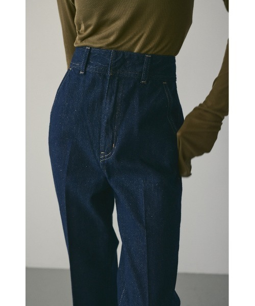 [STYLEMIXER] ботинки cut Denim брюки LARGE голубой женский 