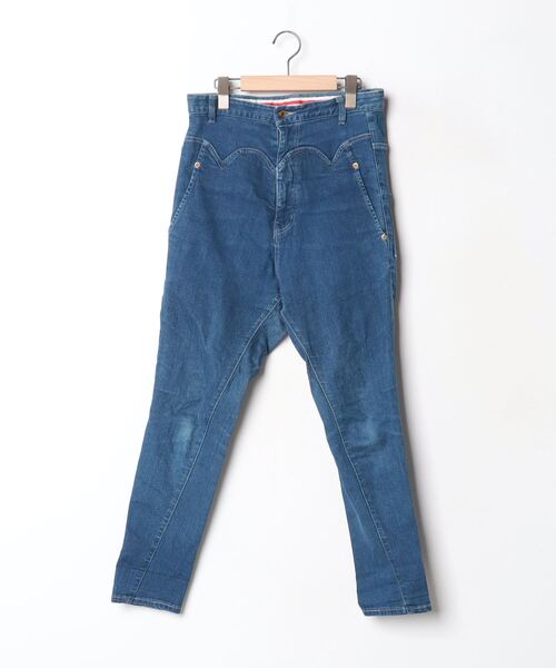 mercibeaucoup,（メルシーボークー） デニムパンツ 0 ブルー