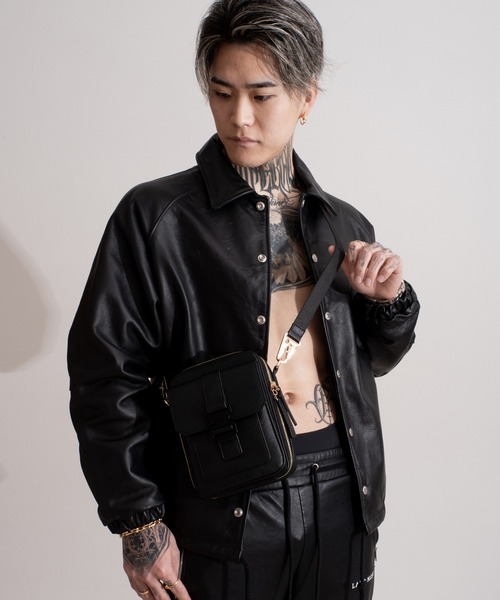 DEVICE（デバイス） ショルダーバッグ × GOUKIコラボ」ゴールドカラー